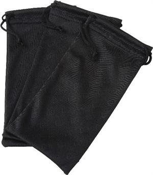 Black DG Monogram Microfiber Bag - 507DG-BK