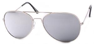 Medium to Small Aviators Sunglasses - Style # 8AV01/SLV