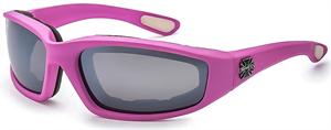 Choppers Foam Padded SUNGLASSES - Style # 8CP901-PINK