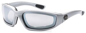 Choppers Foam Padded SUNGLASSES - Style # 8CP901-SLV