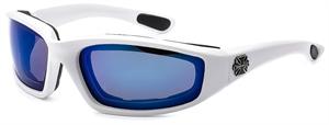 Choppers Foam Padded SUNGLASSES - Style # 8CP901-WHT