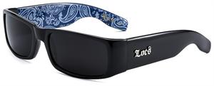 Locs SUNGLASSES - Style # 8LOC9006-BDNBL