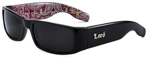 Locs SUNGLASSES - Style # 8LOC9006-BDNRD