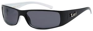 Locs Sunglasses - Style # 8LOC9029-BKWHT